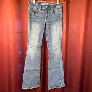 Kick boot jeans, 8 long